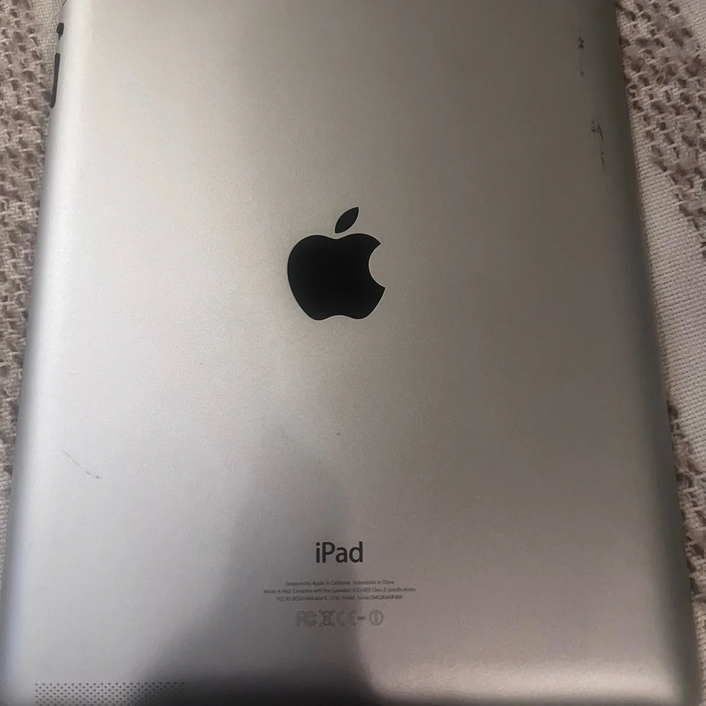 Black Tablet with Large Screen and Rounded Corners